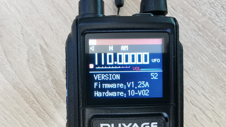 Firmware to expand frequency Ruyage UV98 